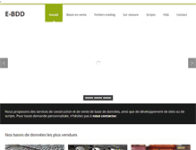 Tablet Screenshot of e-bdd.com